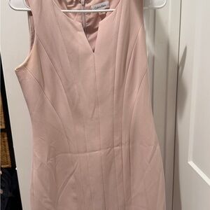 Calvin Klein Blush Midi Dress